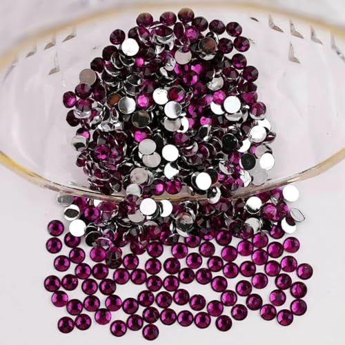 2 mm – 6 mm, rund, nicht Hotfix, Glitzer, Bling, Maniküre-Strass, silberfarben, flache Rückseite, Kunstharz, Strasssteine zum Aufkleben, Perlen für Nailart, Nagel-Edelsteine, DIY, A22 T 2 mm – 6 mm, rund, nicht Hotfix, Glitzer, Bling, Maniküre-Strass, silberfarben, flache Rückseite, Kunstharz, Strasssteine zum Aufkleben, Perlen für Nailart, Nagel-Edelsteine, DIY, A22 T von DEFRTG