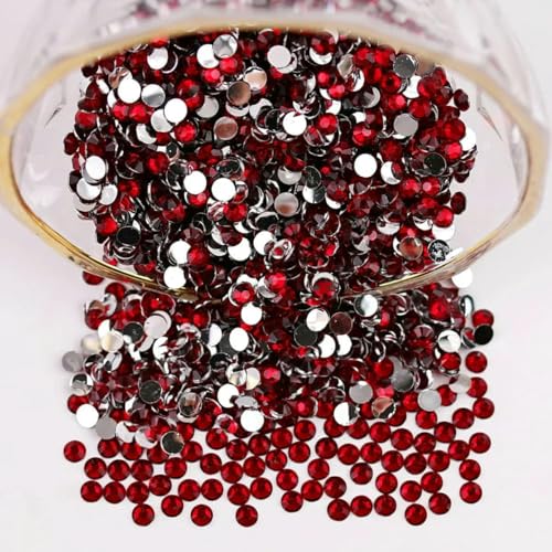 2 mm – 6 mm, rund, nicht Hotfix, Glitzer, Bling, Maniküre-Strass, silberfarben, flache Rückseite, Kunstharz, Strasssteine zum Aufkleben, Perlen für Nailart, Nagel-Edelsteine, DIY, A28 D 2 mm – 6 mm, rund, nicht Hotfix, Glitzer, Bling, Maniküre-Strass, silberfarben, flache Rückseite, Kunstharz, Strasssteine zum Aufkleben, Perlen für Nailart, Nagel-Edelsteine, DIY, A28 D von DEFRTG