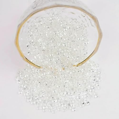 2 mm – 6 mm, rund, nicht Hotfix, Glitzer, Bling, Maniküre-Strass, silberfarben, flache Rückseite, Kunstharz, Strasssteine zum Aufkleben, Perlen für Nailart, Nagel-Edelsteine, DIY, A55, 2 mm – 6 mm, rund, nicht Hotfix, Glitzer, Bling, Maniküre-Strass, silberfarben, flache Rückseite, Kunstharz, Strasssteine zum Aufkleben, Perlen für Nailart, Nagel-Edelsteine, DIY, A55, von DEFRTG