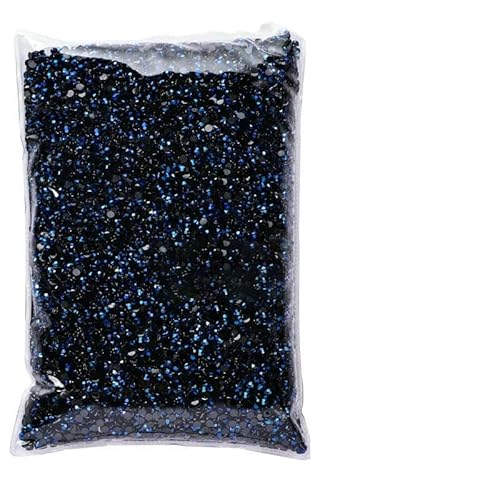 2 mm – 6 mm Jelly AB Resin Nicht-Hotfix-Strasssteine, Glitzer, flache Rückseite, Kristalle, Strass in großen Mengen für DIY-Nageldekoration – Montana AB – 4,0 mm SS16 – 10.000 Stück von DEFRTG