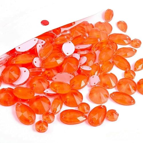 20/50/100 Stück Glas-Strasssteine in gemischter Form zum Aufnähen, Kristall-AB-Flachsteine für Kleidung, Hochzeitskleid-Dekoration, Hyazinthe, Neon, gemischte Form, 100 Stück 20/50/100 Stück Glas-Strasssteine in gemischter Form zum Aufnähen, Kristall-AB-Flachsteine für Kleidung, Hochzeitskleid-Dekoration, Hyazinthe, Neon, gemischte Form, 100 Stück von DEFRTG