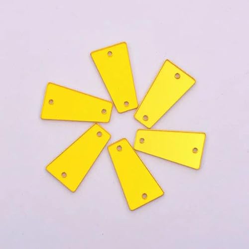 20 Stück gemischte Größen zum Aufnähen, goldfarbene Spiegel-Strass-Applikation mit flacher Rückseite, Acryl-Edelsteine zum Nähen, Strass-Kristallsteine zum Basteln von Kleidern, 13 x 23,0 mm 20 Stück gemischte Größen zum Aufnähen, goldfarbene Spiegel-Strass-Applikation mit flacher Rückseite, Acryl-Edelsteine zum Nähen, Strass-Kristallsteine zum Basteln von Kleidern, 13 x 23,0 mm von DEFRTG