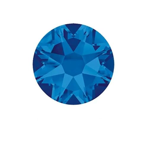 2088 Glitzerkristalle, nicht Hotfix-Strasssteine für Nägel, Strass-Kristalle, Strass-Steine, 16 geschliffene Facetten für Nagelkunst, Nagel-Charms, Kleid, Capriblau, SS20, 1440 Stück 2088 Glitzerkristalle, nicht Hotfix-Strasssteine für Nägel, Strass-Kristalle, Strass-Steine, 16 geschliffene Facetten für Nagelkunst, Nagel-Charms, Kleid, Capriblau, SS20, 1440 Stück von DEFRTG