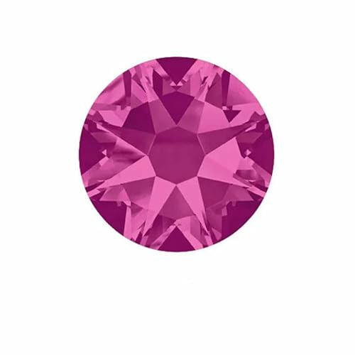 2088 Glitzerkristalle, nicht Hotfix-Strasssteine für Nägel, Strass-Kristalle, Strass-Steine, 16 geschliffene Facetten für Nagelkunst, Nagel-Charms, Kleid, Fuchsia, SS30, 288 Stück 2088 Glitzerkristalle, nicht Hotfix-Strasssteine für Nägel, Strass-Kristalle, Strass-Steine, 16 geschliffene Facetten für Nagelkunst, Nagel-Charms, Kleid, Fuchsia, SS30, 288 Stück von DEFRTG