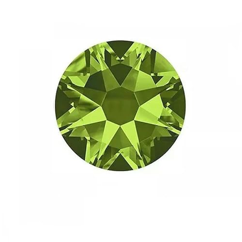 2088 Glitzerkristalle, nicht Hotfix-Strasssteine für Nägel, Strass-Kristalle, Strass-Steine, 16 geschliffene Facetten für Nagelkunst, Nagel-Charms, Kleid, Olivgrün, SS20, 1440 Stück 2088 Glitzerkristalle, nicht Hotfix-Strasssteine für Nägel, Strass-Kristalle, Strass-Steine, 16 geschliffene Facetten für Nagelkunst, Nagel-Charms, Kleid, Olivgrün, SS20, 1440 Stück von DEFRTG