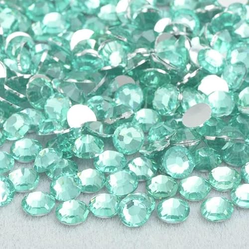 3,0 mm, 4,0 mm, 5 mm, 6 mm, lilafarbene Harz-Strasssteine, flache Rückseite, runde Nagelkristallsteine, keine Hotfix-Strass-Applikationen für Heimwerker, A08 Aquamarin, 5 mm, 500 Stück 3,0 mm, 4,0 mm, 5 mm, 6 mm, lilafarbene Harz-Strasssteine, flache Rückseite, runde Nagelkristallsteine, keine Hotfix-Strass-Applikationen für Heimwerker, A08 Aquamarin, 5 mm, 500 Stück von DEFRTG