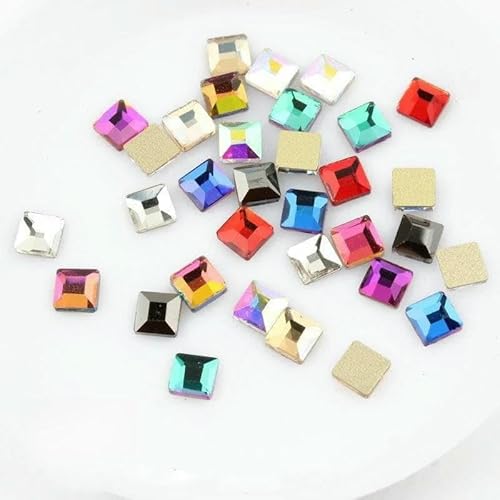 3,0 mm/4,0 mm quadratische Form Boutique flache Unterseite Nailart Strass Glaskristall 3D Nageldekoration Mehrere Formen Großhandel-Gemischt-4,0 mm-500 Stück 3,0 mm/4,0 mm quadratische Form Boutique flache Unterseite Nailart Strass Glaskristall 3D Nageldekoration Mehrere Formen Großhandel-Gemischt-4,0 mm-500 Stück von DEFRTG