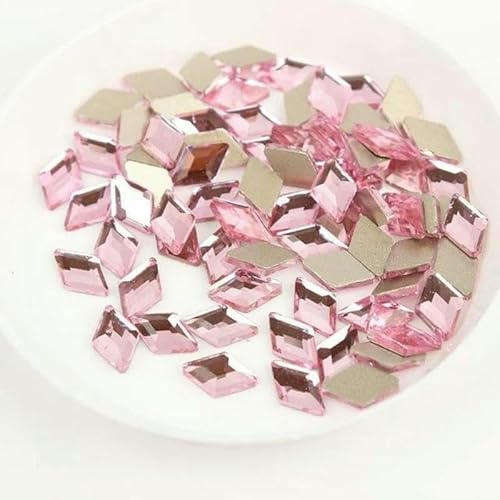 3 x 5/4 x 6/5 x 8 mm Boutique Rhombus Flachboden-Strasssteine für Nagelkunst, Glaskristall, 3D-Nageldekoration, mehrere Formen – Pink, 5 x 8 m 3 x 5/4 x 6/5 x 8 mm Boutique Rhombus Flachboden-Strasssteine für Nagelkunst, Glaskristall, 3D-Nageldekoration, mehrere Formen – Pink, 5 x 8 m von DEFRTG