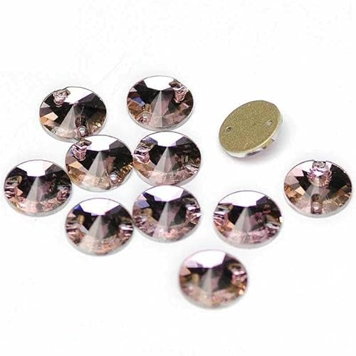 3200 Kristall-Strasssteine zum Aufnähen, DIY-Glassteine, flache Rückseite, Strasssteine zum Nähen für Handarbeiten, Heller Amethyst, 14,0 mm, 20 3200 Kristall-Strasssteine zum Aufnähen, DIY-Glassteine, flache Rückseite, Strasssteine zum Nähen für Handarbeiten, Heller Amethyst, 14,0 mm, 20 von DEFRTG