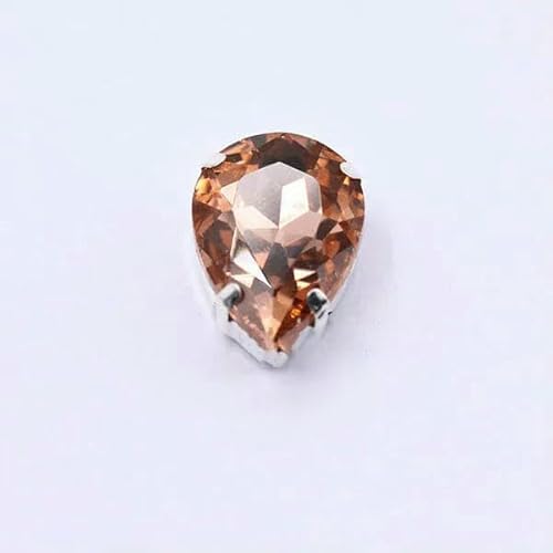 4–40 mm, 24 Farben, zum Aufnähen, Wassertropfen, Strass, Kristall, Silber, Krallenknopf, Tropfenform, für Schmuck/Hochzeitskleid, Tasche, Schuh, DIY-Besatz, Pfirsich, 18 x 25 mm, 9 Stüc 4–40 mm, 24 Farben, zum Aufnähen, Wassertropfen, Strass, Kristall, Silber, Krallenknopf, Tropfenform, für Schmuck/Hochzeitskleid, Tasche, Schuh, DIY-Besatz, Pfirsich, 18 x 25 mm, 9 Stüc von DEFRTG