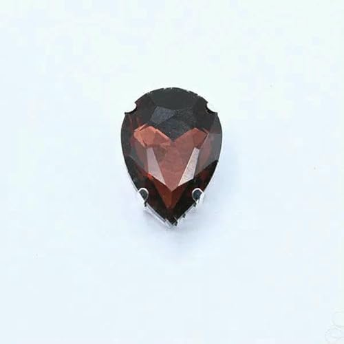 4–40 mm, 24 Farben, zum Aufnähen, Wassertropfen, Strass, Kristall, silberner Krallenknopf, Tropfenform, für Schmuck/Hochzeitskleid, Tasche, Schuh, DIY-Besatz, mittlerer Amethyst, 30 x 4 4–40 mm, 24 Farben, zum Aufnähen, Wassertropfen, Strass, Kristall, silberner Krallenknopf, Tropfenform, für Schmuck/Hochzeitskleid, Tasche, Schuh, DIY-Besatz, mittlerer Amethyst, 30 x 4 von DEFRTG