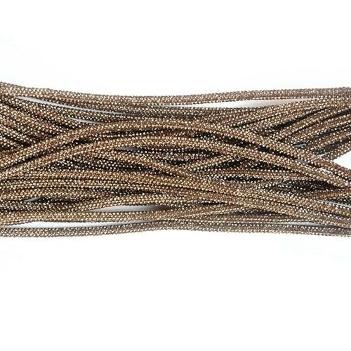 5 Yards 2 Yards Cristal Real Drill Strass String Seil Glitter 6mm Crystal Pipeline Strass Trim in Champagner Peridot-Topas-5 Yards pro pc 5 Yards 2 Yards Cristal Real Drill Strass String Seil Glitter 6mm Crystal Pipeline Strass Trim in Champagner Peridot-Topas-5 Yards pro pc von DEFRTG