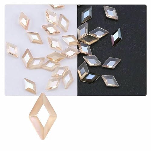 50/100 Stück nagelförmige Bohr-Strasssteine, Teile, Kristalltropfen, Raute, Pfeil, bunte flache Steine, 3D-Edelsteine, Nagelkunst-Dekoration, Ch-Rhombus, 100 Stück 50/100 Stück nagelförmige Bohr-Strasssteine, Teile, Kristalltropfen, Raute, Pfeil, bunte flache Steine, 3D-Edelsteine, Nagelkunst-Dekoration, Ch-Rhombus, 100 Stück von DEFRTG