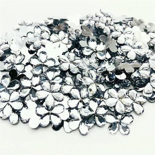 50–200 Stück/Los Mehrgröße Schneeflocke FlatBack Blume Acryl Strass für DIY Handarbeit Scrapbook Basteln Kleidung Zubehör-Klarweiß-9MM 200 Stück 50–200 Stück/Los Mehrgröße Schneeflocke FlatBack Blume Acryl Strass für DIY Handarbeit Scrapbook Basteln Kleidung Zubehör-Klarweiß-9MM 200 Stück von DEFRTG