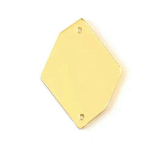 50 Stück/Packung Champagnerfarbene Spiegel-Aufnäh-Strasssteine, unregelmäßige Acrylspiegel-Aufnähsteine, Strass für Hochzeitskleid, B3597-P14-24 x 34,0 mm 50 Stück/Packung Champagnerfarbene Spiegel-Aufnäh-Strasssteine, unregelmäßige Acrylspiegel-Aufnähsteine, Strass für Hochzeitskleid, B3597-P14-24 x 34,0 mm von DEFRTG