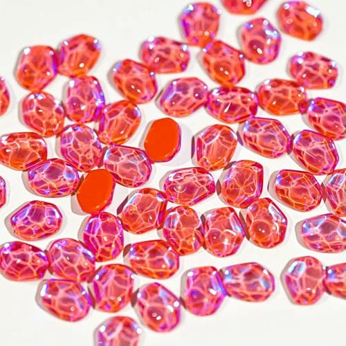 50 Stück Mix 3D Gummibärchen Gelee Zuckerform Schmuck Bunte Süßigkeiten Nagelteile Kit Maniküre DIY Kawaii Charms Nagelkunst Dekorationen-50 Stück_d von DEFRTG