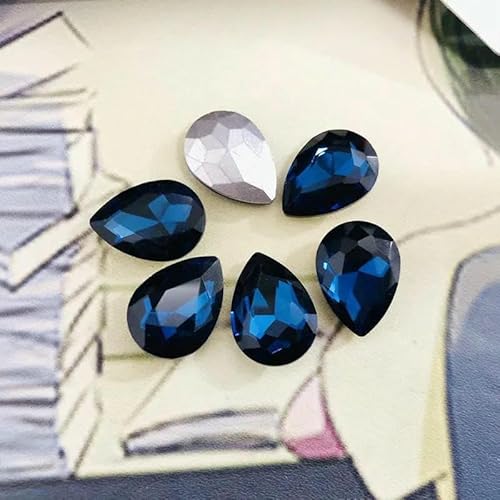 6–30 mm, 23 Farben, Kristall-Wassertropfen, Tropfen-Strassstein für Kleidungsstücke, Basteln, Charms, Schmuck, 3D-Nagelkunst, DIY-Dekorationen, Mo Lan, 18 x 25 mm, 9 Stück 6–30 mm, 23 Farben, Kristall-Wassertropfen, Tropfen-Strassstein für Kleidungsstücke, Basteln, Charms, Schmuck, 3D-Nagelkunst, DIY-Dekorationen, Mo Lan, 18 x 25 mm, 9 Stück von DEFRTG