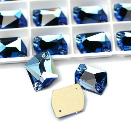 6A Cosmic Aufnähstein, gemischte Farben, Kristallglas-Strass, Nähzubehör, DIY-Kleidungsherstellung, Dekoration, Aquamarin, 11 x 14,0 mm, 20 Stück 6A Cosmic Aufnähstein, gemischte Farben, Kristallglas-Strass, Nähzubehör, DIY-Kleidungsherstellung, Dekoration, Aquamarin, 11 x 14,0 mm, 20 Stück von DEFRTG