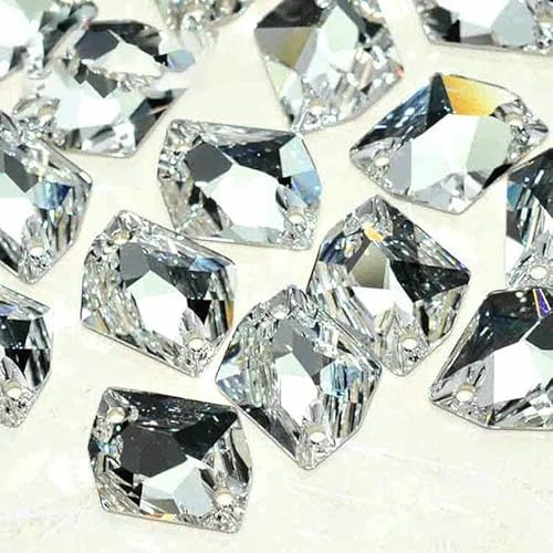 6A Cosmic Aufnähstein, gemischte Farben, Kristallglas-Strass, Nähzubehör, DIY-Kleidungsherstellung, Dekoration, Kristall, 13 x 17 mm, 16 Stück 6A Cosmic Aufnähstein, gemischte Farben, Kristallglas-Strass, Nähzubehör, DIY-Kleidungsherstellung, Dekoration, Kristall, 13 x 17 mm, 16 Stück von DEFRTG