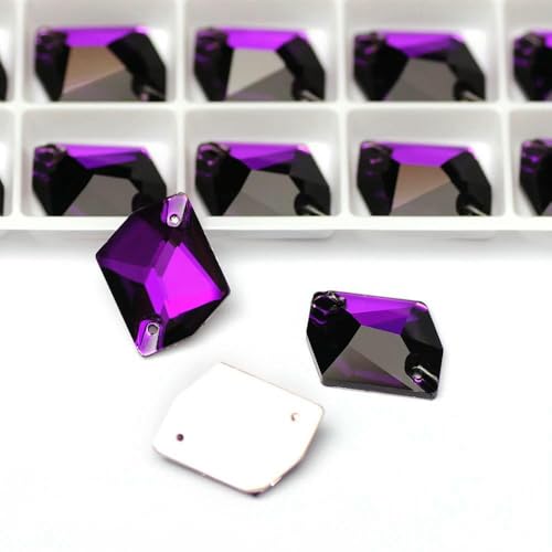 6A Cosmic Aufnähstein, gemischte Farben, Kristallglas-Strass, Nähzubehör, DIY-Kleidungsherstellung, Dekoration, lila Samt, 10 x 12 mm, 24 Stück 6A Cosmic Aufnähstein, gemischte Farben, Kristallglas-Strass, Nähzubehör, DIY-Kleidungsherstellung, Dekoration, lila Samt, 10 x 12 mm, 24 Stück von DEFRTG