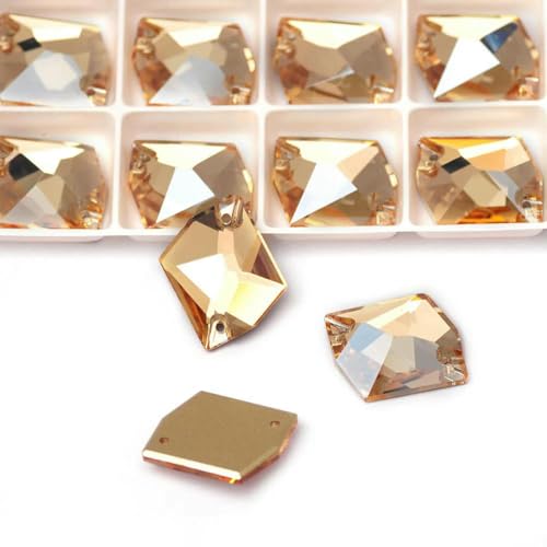6A Cosmic Aufnähstein, gemischte Farben, Kristallglas-Strass, Nähzubehör, DIY-Kleidungsherstellung, Dekoration – Goldener Schatten – 10 x 12 mm 6A Cosmic Aufnähstein, gemischte Farben, Kristallglas-Strass, Nähzubehör, DIY-Kleidungsherstellung, Dekoration – Goldener Schatten – 10 x 12 mm von DEFRTG