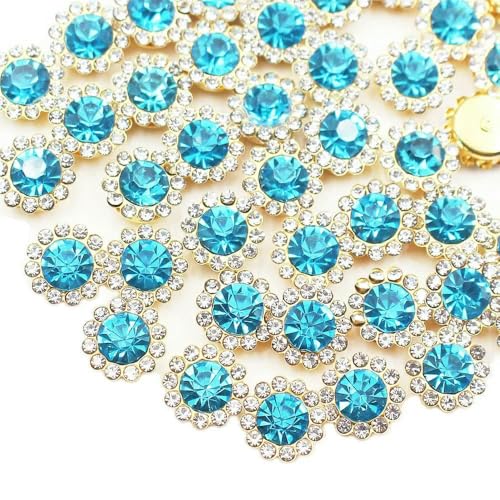 8 mm – 12 mm Sonnenblumen-Nähkralle, Strasssteine, Kristalle, Glasperlen, Knöpfe, Steine, zum Aufnähen von Strasssteinen für Kleidung, Nähzubehör, Aquamarin, G, 8 mm, 100 Stück 8 mm – 12 mm Sonnenblumen-Nähkralle, Strasssteine, Kristalle, Glasperlen, Knöpfe, Steine, zum Aufnähen von Strasssteinen für Kleidung, Nähzubehör, Aquamarin, G, 8 mm, 100 Stück von DEFRTG