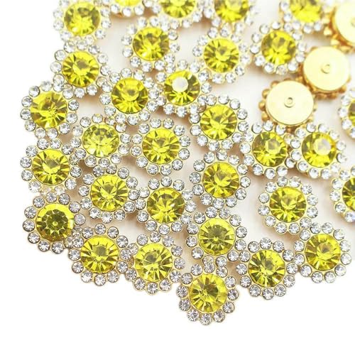 8 mm – 12 mm Sonnenblumen-Nähkralle, Strasssteine, Kristalle, Glasperlen, Knöpfe, Steine, zum Aufnähen von Strasssteinen für Kleidung, Nähzubehör, Citrin, G, 12 mm, 100 Stück 8 mm – 12 mm Sonnenblumen-Nähkralle, Strasssteine, Kristalle, Glasperlen, Knöpfe, Steine, zum Aufnähen von Strasssteinen für Kleidung, Nähzubehör, Citrin, G, 12 mm, 100 Stück von DEFRTG