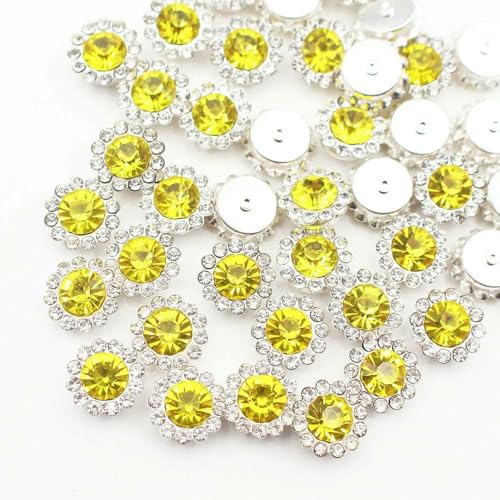 8 mm – 12 mm Sonnenblumen-Nähkralle, Strasssteine, Kristalle, Glasperlen, Knöpfe, Steine, zum Aufnähen von Strasssteinen für Kleidung, Nähzubehör, Citrin, S, 8 mm, 100 Stück 8 mm – 12 mm Sonnenblumen-Nähkralle, Strasssteine, Kristalle, Glasperlen, Knöpfe, Steine, zum Aufnähen von Strasssteinen für Kleidung, Nähzubehör, Citrin, S, 8 mm, 100 Stück von DEFRTG