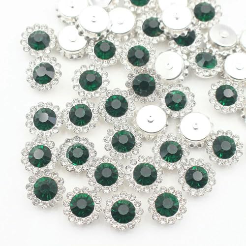 8 mm – 12 mm Sonnenblumen-Nähkralle, Strasssteine, Kristalle, Glasperlen, Knöpfe, Steine, zum Aufnähen von Strasssteinen für Kleidung, Nähzubehör, Smaragdgrün, S, 8 mm, 30 Stück 8 mm – 12 mm Sonnenblumen-Nähkralle, Strasssteine, Kristalle, Glasperlen, Knöpfe, Steine, zum Aufnähen von Strasssteinen für Kleidung, Nähzubehör, Smaragdgrün, S, 8 mm, 30 Stück von DEFRTG