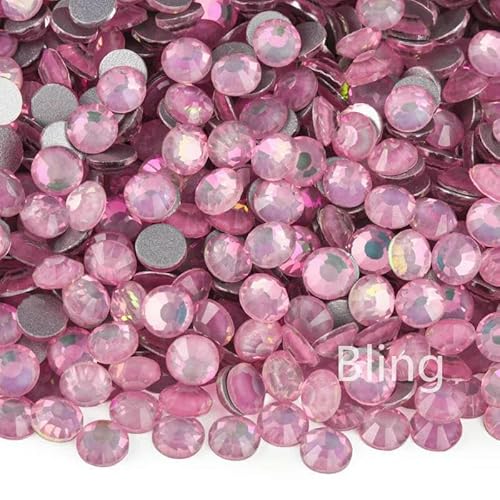 Crystal Opal-Serie, nicht Hotfix-Strasssteine, Super-Glitzer-Glas, flache Rückseite, Kristalle für DIY-Nagelkunst, Charm-Edelsteine, rosa Feenkristall, gemischte Grö Crystal Opal-Serie, nicht Hotfix-Strasssteine, Super-Glitzer-Glas, flache Rückseite, Kristalle für DIY-Nagelkunst, Charm-Edelsteine, rosa Feenkristall, gemischte Grö von DEFRTG