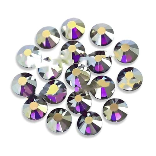 Exquisiter, schimmernder AB-Strass, strapazierfähig, glänzend, Hotfix-Kristall, flache Rückseite, Strass-Glitzerstein für DIY-Bügeleisen, Stoff, Kleidungsstücke – Amethyst-Schimmer – SS20, 1440 St Exquisiter, schimmernder AB-Strass, strapazierfähig, glänzend, Hotfix-Kristall, flache Rückseite, Strass-Glitzerstein für DIY-Bügeleisen, Stoff, Kleidungsstücke – Amethyst-Schimmer – SS20, 1440 St von DEFRTG