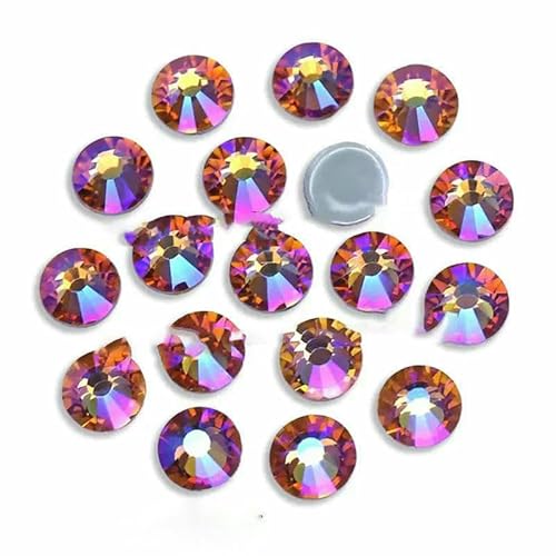 Exquisiter, schimmernder AB-Strass, strapazierfähig, glänzend, Hotfix-Kristall, flache Rückseite, Strass-Glitzerstein für DIY-Bügeleisen, Stoff, Kleidungsstücke – Blond schimmernd – SS20, 1440 Stü Exquisiter, schimmernder AB-Strass, strapazierfähig, glänzend, Hotfix-Kristall, flache Rückseite, Strass-Glitzerstein für DIY-Bügeleisen, Stoff, Kleidungsstücke – Blond schimmernd – SS20, 1440 Stü von DEFRTG