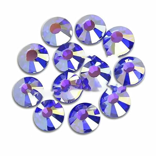 Exquisiter, schimmernder AB-Strass mit strapazierfähigem Glanz, Hotfix-Kristall, flache Rückseite, Strass-Glitzerstein für DIY-Bügeleisen, Stoff, Kleidungsstücke – Saphirschimmer – SS20, 1440 Stüc Exquisiter, schimmernder AB-Strass mit strapazierfähigem Glanz, Hotfix-Kristall, flache Rückseite, Strass-Glitzerstein für DIY-Bügeleisen, Stoff, Kleidungsstücke – Saphirschimmer – SS20, 1440 Stüc von DEFRTG