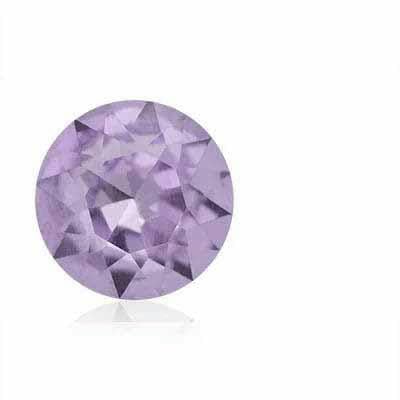 Farben 8 10 12 14 16 25 27 mm, runder Baoshihua-Glaskristallstein, spitze Rückseite, flache Oberseite, Strass-violett, 18 mm, 10 Stück von DEFRTG