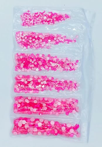 Fluoreszierende leuchtende Mischung SS6-SS20, nicht Hotfix, Neon-Strasssteine, nachtleuchtende elektrische Nagelkunst-Dekorationen, Rose, Verpa Fluoreszierende leuchtende Mischung SS6-SS20, nicht Hotfix, Neon-Strasssteine, nachtleuchtende elektrische Nagelkunst-Dekorationen, Rose, Verpa von DEFRTG
