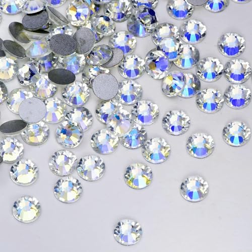 Glitzersteine SS3–SS50, flache Rückseite, klare Kristalle, nicht Hotfix-Strasssteine, Nagelkunst-Dekoration, Strasssteine, Mondlicht, SS50, 10 mm, 144 Stück Glitzersteine SS3–SS50, flache Rückseite, klare Kristalle, nicht Hotfix-Strasssteine, Nagelkunst-Dekoration, Strasssteine, Mondlicht, SS50, 10 mm, 144 Stück von DEFRTG