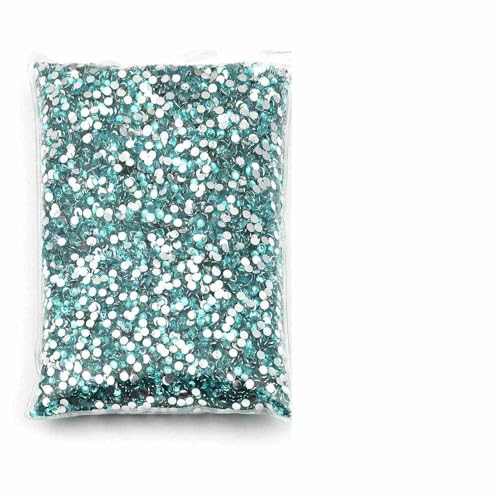Größe 2 mm, 3,0 mm, 4,0 mm, 5 mm, 6 mm, großes Paket, Harz, nicht Hot Fix, Strasssteine, lose, flache Kristalle, Nagel, DIY, Glitzerstein, Aquablau, 3,0 mm, 10.000 Stück Größe 2 mm, 3,0 mm, 4,0 mm, 5 mm, 6 mm, großes Paket, Harz, nicht Hot Fix, Strasssteine, lose, flache Kristalle, Nagel, DIY, Glitzerstein, Aquablau, 3,0 mm, 10.000 Stück von DEFRTG