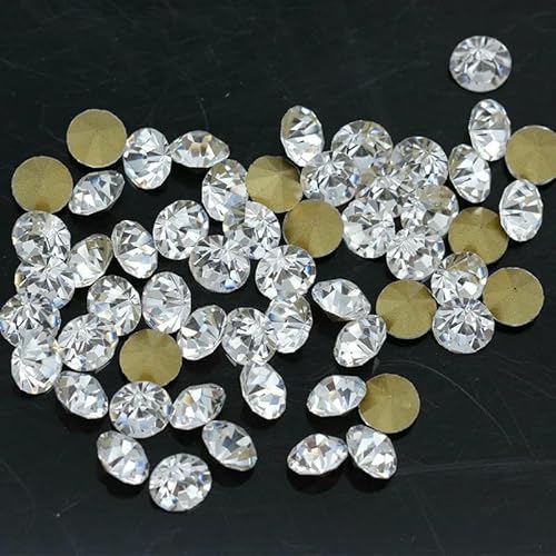 Großhandel ss1-ss47 Tschechische kristallklare spitze Rückseite Runde Strass Perlen Steine Glitter Perlen für Schmuck Nagelherstellung DIY-144p ss6 2mm Großhandel ss1-ss47 Tschechische kristallklare spitze Rückseite Runde Strass Perlen Steine Glitter Perlen für Schmuck Nagelherstellung DIY-144p ss6 2mm von DEFRTG