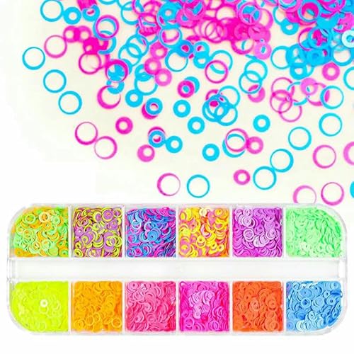 Holografisches süßes Liebesherz, Nagelkunst, Glitzer-Pailletten, leuchtende Laser-Fluoreszenz, Stern, Schmetterling, 3D-Nageldekorationen, Zubehör-12LSYH-1 Holografisches süßes Liebesherz, Nagelkunst, Glitzer-Pailletten, leuchtende Laser-Fluoreszenz, Stern, Schmetterling, 3D-Nageldekorationen, Zubehör-12LSYH-1 von DEFRTG