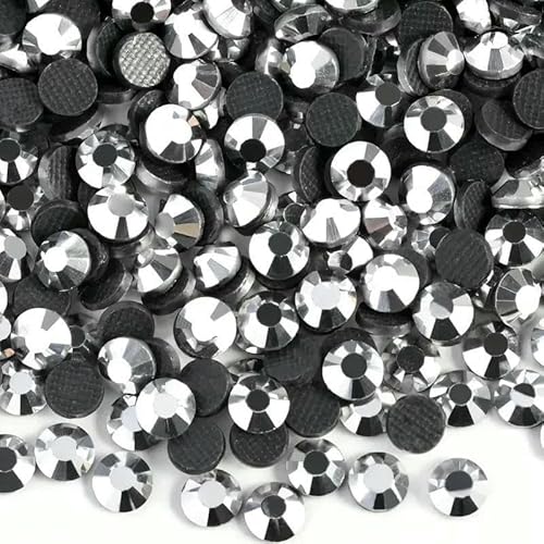 HotFix-Strasssteine SS6–SS30, Bulk, 1440 Stück, Kristall-Strass zum Aufbügeln für Kleidung, Kleiderdekoration, Minensilber, SS10, 1440 Stück HotFix-Strasssteine SS6–SS30, Bulk, 1440 Stück, Kristall-Strass zum Aufbügeln für Kleidung, Kleiderdekoration, Minensilber, SS10, 1440 Stück von DEFRTG