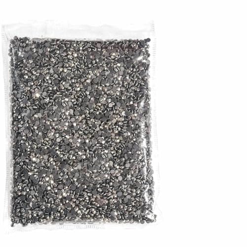 Hotfix-Strasssteine in 36 Farben, Flatback-Kristalle, Glas-Strasssteine für DIY-Nagelzubehör, Hämatit, SS20, 7200 Stück von DEFRTG