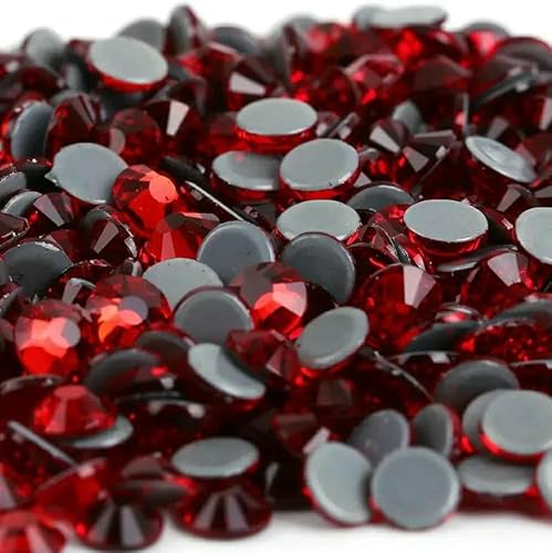 Hotfix-Strasssteine in 40 Farben, Kristall-AB, zum Aufbügeln, Glas-Strass-Hotfix-Strasssteine für Nagelkunst, Nähen und Stoffdekoration, Siam-s Hotfix-Strasssteine in 40 Farben, Kristall-AB, zum Aufbügeln, Glas-Strass-Hotfix-Strasssteine für Nagelkunst, Nähen und Stoffdekoration, Siam-s von DEFRTG