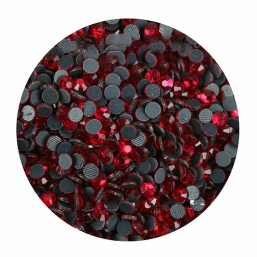 Hotfix-Strasssteine in AB-Farbe, SS6, SS10, SS16, SS20, Kristallglas, besserer Stein mit Kleber auf der flachen Rückseite, M-Folie, Wärmepresssteine, 23–5 mm (SS20), 1440 Stück von DEFRTG