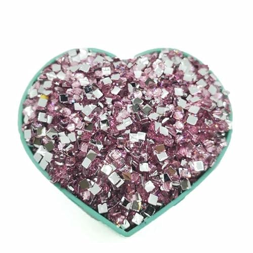 Kristalldiamant Glänzender quadratischer Stein Malerei Harz Stickerei Strass Zum Malen Diamant Kunst Kristall Quadrat 316-1000g von DEFRTG