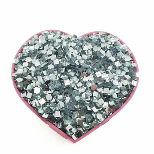 Kristalldiamant Glänzender quadratischer Stein Malerei Harz Stickerei Strass Zum Malen Diamant Kunst Kristall Quadrat 415-1000g von DEFRTG