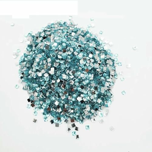 Kristallsteinharz, glänzendes quadratisches Diamantgemälde, Stickerei, Strasssteine, vollständiges Gemälde, Diamantkunst, Kristallquadrat 3766, 250 g von DEFRTG