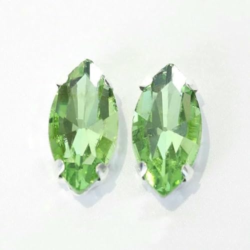 Mix Color Nähen Strass Pferd Auge Glas Kleidung Zubehör Flache Rückseite Strass Großhandel Lose Kristall für Stoff-Peridot-9x18mm-20 Stück Goldklaue Mix Color Nähen Strass Pferd Auge Glas Kleidung Zubehör Flache Rückseite Strass Großhandel Lose Kristall für Stoff-Peridot-9x18mm-20 Stück Goldklaue von DEFRTG