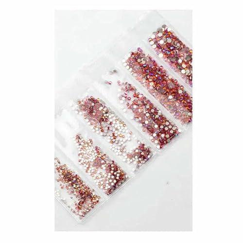 Mix-Größen SS4–SS12, bunt, 1680 Stück, 3D-Strasssteine ohne HotFix, für Nagelkunst, flache Rückseite, Dekorationen, Tanzkostüme – Hyazinthe AB-1680 x 2 Beutel Mix-Größen SS4–SS12, bunt, 1680 Stück, 3D-Strasssteine ohne HotFix, für Nagelkunst, flache Rückseite, Dekorationen, Tanzkostüme – Hyazinthe AB-1680 x 2 Beutel von DEFRTG
