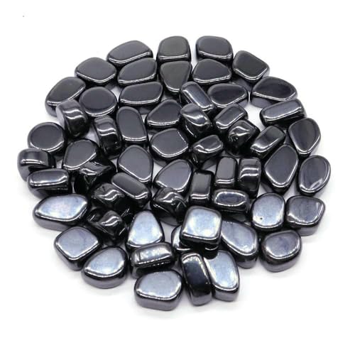 Natürlicher Trommelstein, ozeanblauer Obsidian, Heilkristall, Reiki, Quarz, Mineralprobe, Aquarium, Garten, Heimdeko, Hämatit, 200 g Natürlicher Trommelstein, ozeanblauer Obsidian, Heilkristall, Reiki, Quarz, Mineralprobe, Aquarium, Garten, Heimdeko, Hämatit, 200 g von DEFRTG