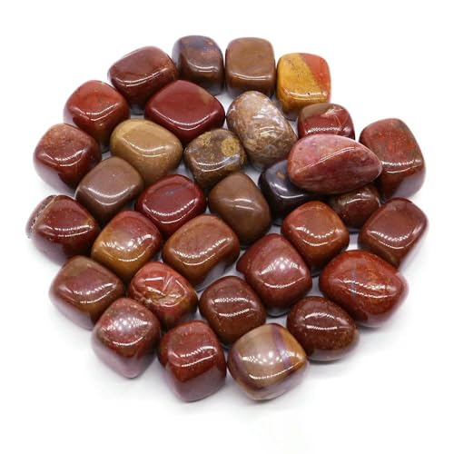 Natürlicher Trommelstein, ozeanblauer Obsidian, Heilkristall, Reiki, Quarz, Mineralprobe, Aquarium, Garten, Heimdeko, Ozeanjaspis, 1000 g von DEFRTG